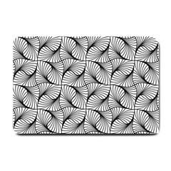 Abstract-gray Small Doormat  by nateshop