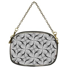 Abstract-gray Chain Purse (two Sides) by nateshop