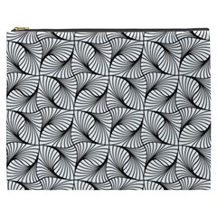 Abstract-gray Cosmetic Bag (xxxl) by nateshop