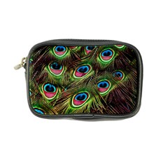 Peacock-feathers-color-plumage Coin Purse by Celenk