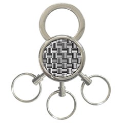 Basket 3-ring Key Chain