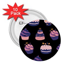 Birthday-cake 2 25  Buttons (10 Pack)  by nateshop