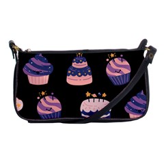 Birthday-cake Shoulder Clutch Bag by nateshop