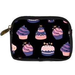 Birthday-cake Digital Camera Leather Case by nateshop