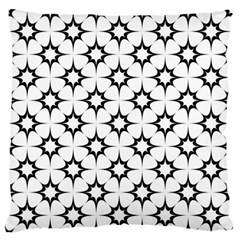 Black-white Standard Flano Cushion Case (two Sides) by nateshop