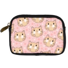 Cat-cats Digital Camera Leather Case by nateshop