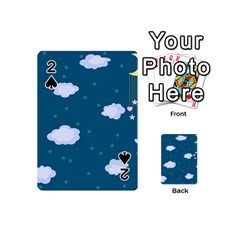 Clouds Playing Cards 54 Designs (mini) by nateshop