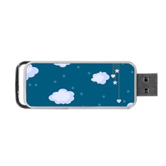 Clouds Portable Usb Flash (one Side) by nateshop