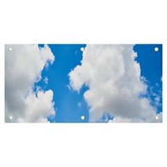 Cloudy Banner And Sign 6  X 3  by nateshop