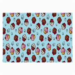 Cupcake Large Glasses Cloth (2 Sides) by nateshop