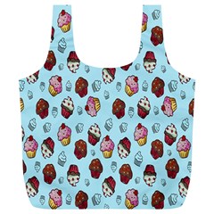 Cupcake Full Print Recycle Bag (xl) by nateshop