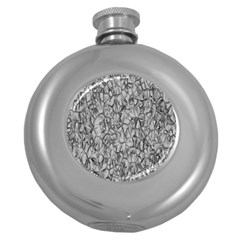 Comb Round Hip Flask (5 Oz)