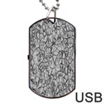 Comb Dog Tag USB Flash (Two Sides) Front