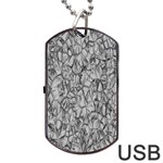 Comb Dog Tag USB Flash (Two Sides) Back