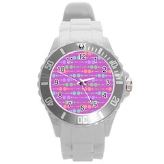 Design Modern Round Plastic Sport Watch (l) by nateshop