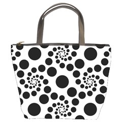 Dot Bucket Bag by nateshop