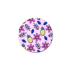 Flowers Purple Golf Ball Marker (10 Pack) by nateshop