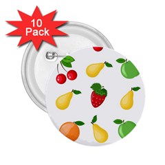 Fruits 2 25  Buttons (10 Pack)  by nateshop