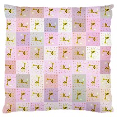 Giraffe Standard Flano Cushion Case (two Sides) by nateshop