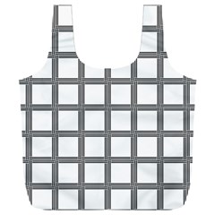 Grid Box Full Print Recycle Bag (XXL)