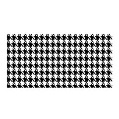 Houndstooth Satin Wrap 35  X 70  by nateshop