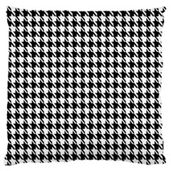 Houndstooth Large Flano Cushion Case (two Sides) by nateshop