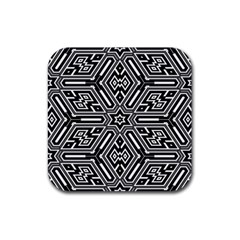 Grid Rubber Coaster (Square)