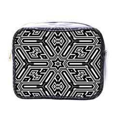 Grid Mini Toiletries Bag (One Side)