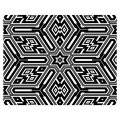 Grid Double Sided Flano Blanket (medium)  by nateshop