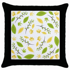 Nature Throw Pillow Case (black) by nateshop