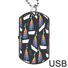 Non-seamless Dog Tag Usb Flash (one Side) by nateshop