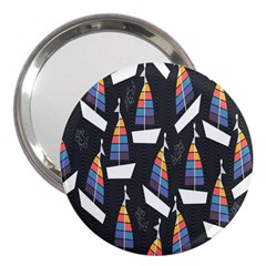 Non-seamless 3  Handbag Mirrors