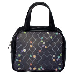 Pattern Flower Classic Handbag (one Side)