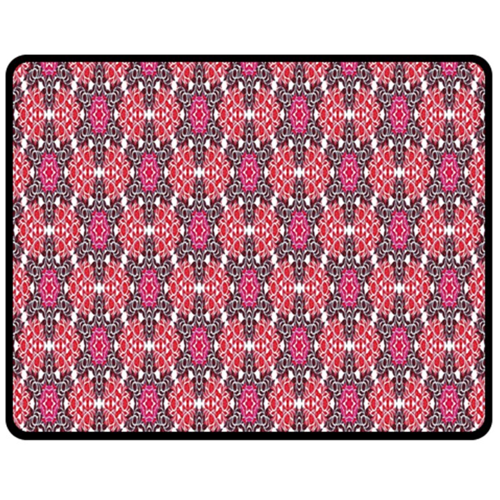 Pattern Motif Fleece Blanket (Medium) 