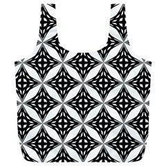 Pattern-black Full Print Recycle Bag (xl) by nateshop