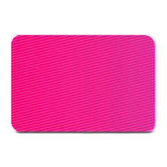 Pattern-pink Plate Mats