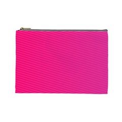 Pattern-pink Cosmetic Bag (Large)