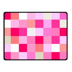 Pink Box Double Sided Fleece Blanket (small)  by nateshop