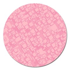 Pink Magnet 5  (round) by nateshop