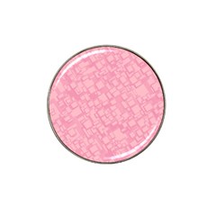 Pink Hat Clip Ball Marker by nateshop