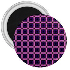 Seamless-box Puple 3  Magnets by nateshop