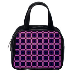 Seamless-box Puple Classic Handbag (One Side)