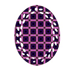 Seamless-box Puple Ornament (Oval Filigree)