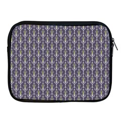 Seamless-pattern Gray Apple Ipad 2/3/4 Zipper Cases by nateshop