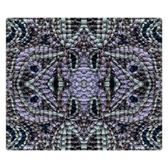 Abstract Kaleido Double Sided Flano Blanket (small)  by kaleidomarblingart