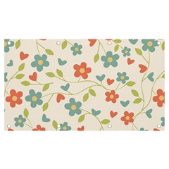  Background Colorful Floral Flowers Banner And Sign 7  X 4  by artworkshop