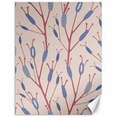 Floral Branches Plant Drawing Canvas 18  X 24  by artworkshop