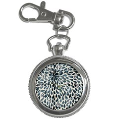 Abstract Flower Petals Key Chain Watches