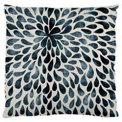 Abstract Flower Petals Large Cushion Case (one Side) by artworkshop