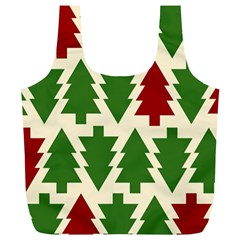  Christmas Trees Holiday Full Print Recycle Bag (xl) by artworkshop